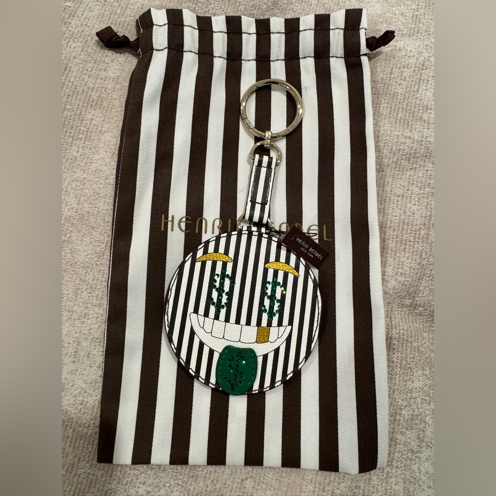 Henri Bendel Smiley Face Bag Charm